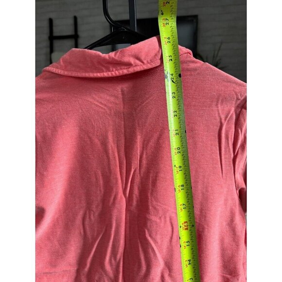 Vineyard Vines Boys Coral Seawall Solid Edgartown Polo Kids Size Large - Picture 4 of 6